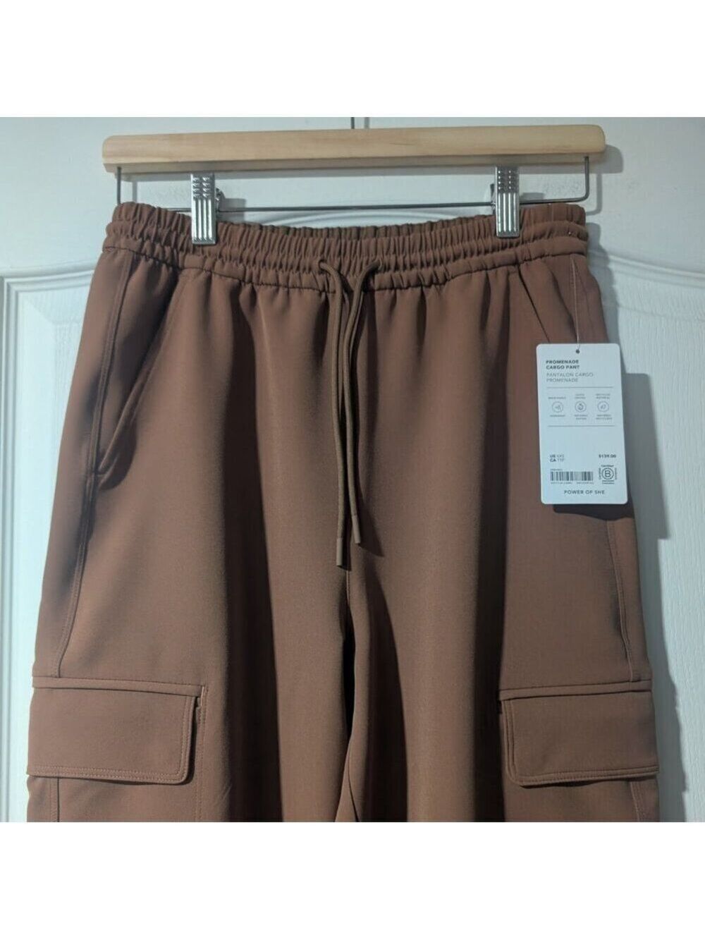 Athleta | Promenade High Rise Cargo Pant In Walnut - Picture 5 of 13